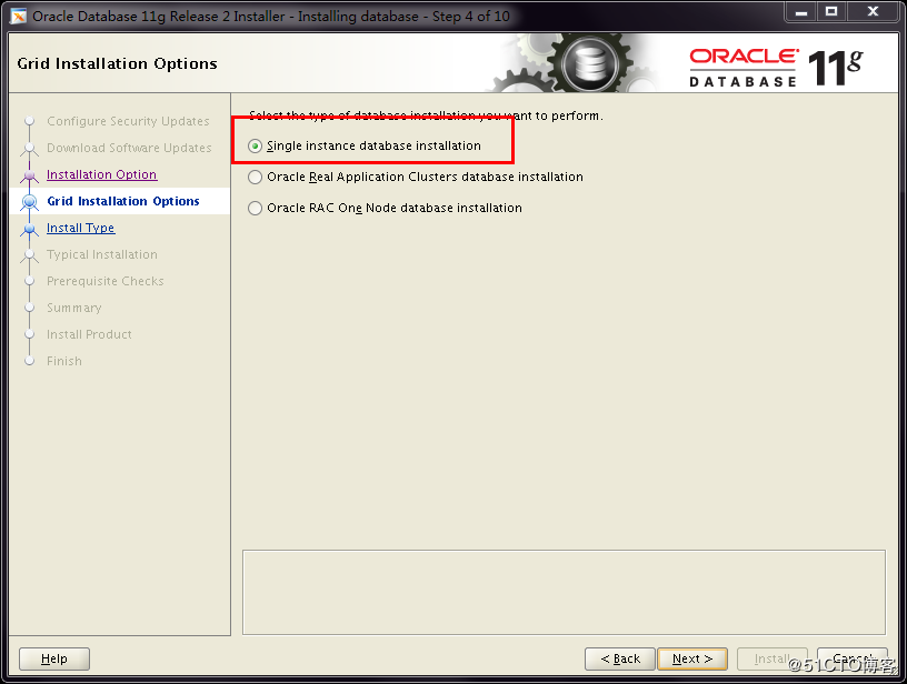 Oracle 11g 數據庫的部署的圖文教程