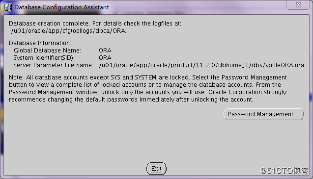Oracle 11g 數據庫的部署的圖文教程
