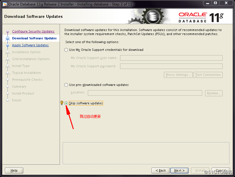 Oracle 11g 數據庫的部署的圖文教程