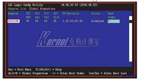 LSI SAS1068 RAID 陣列卡圖文配置教程