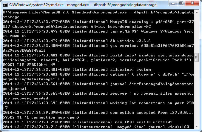 windows中為php安裝mongodb與memcache