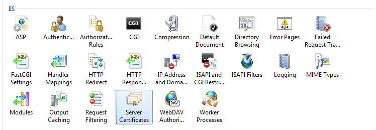 在win2008 r2 英文版 IIS7.5上配置Https,SSL的方法
