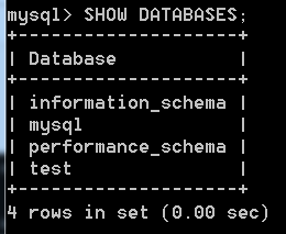 MySQL入門(一) 數(shù)據(jù)表數(shù)據(jù)庫的基本操作