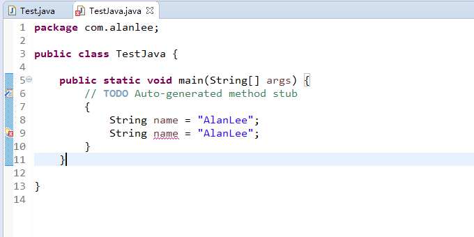 Java變量和對象的作用域