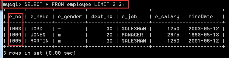 MySQL入門(三) 數據庫表的查詢操作【重要】