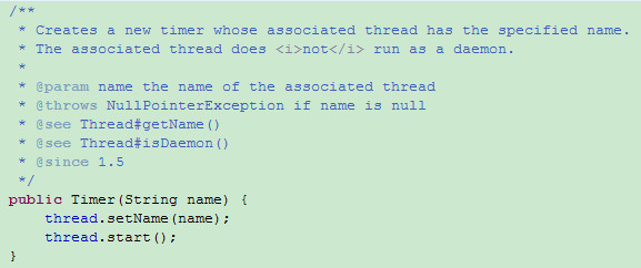 淺談Timer和TimerTask與線程的關系
