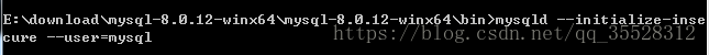mysql 8.0.12 解壓版安裝教程