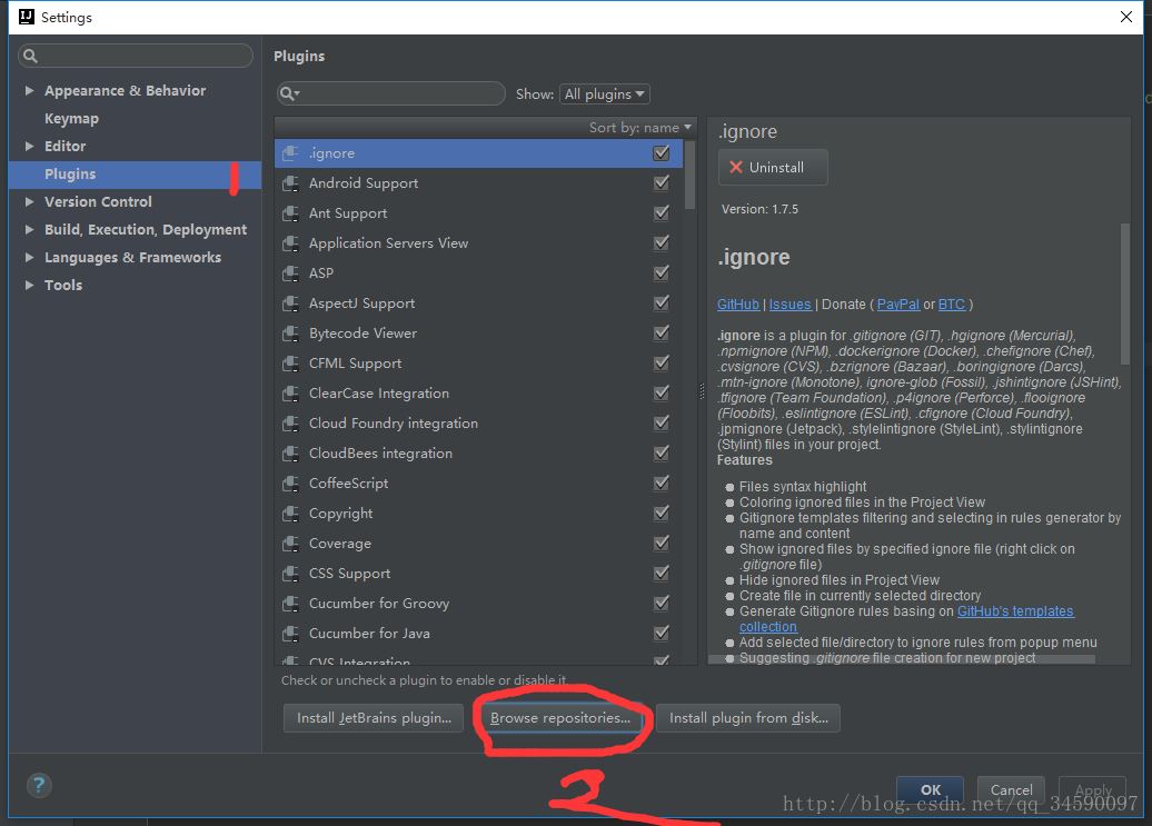 詳解如何在IntelliJ IDEA中使用.ignore插件忽略不必要提交的文件