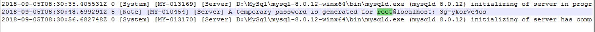 mysql 8.0.12 安裝配置教程