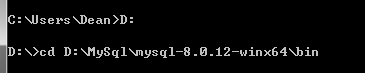mysql 8.0.12 安裝配置教程