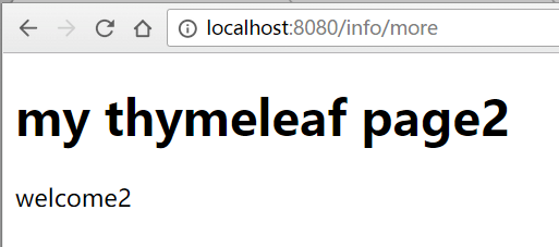 spring boot使用thymeleaf跳轉(zhuǎn)頁(yè)面實(shí)例代碼