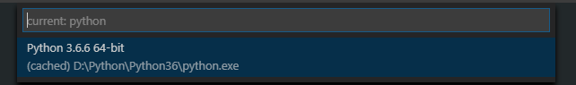 Visual Studio code 配置Python開發(fā)環(huán)境