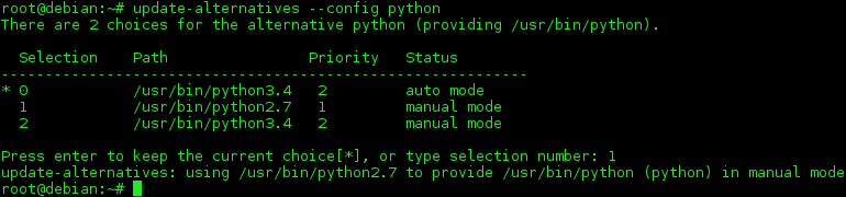 更改Ubuntu默認python版本的兩種方法python-> Anaconda