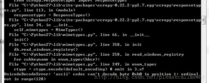 零基礎寫python爬蟲之使用Scrapy框架編寫爬蟲