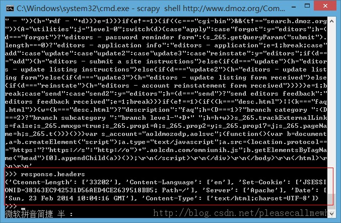 零基礎寫python爬蟲之使用Scrapy框架編寫爬蟲