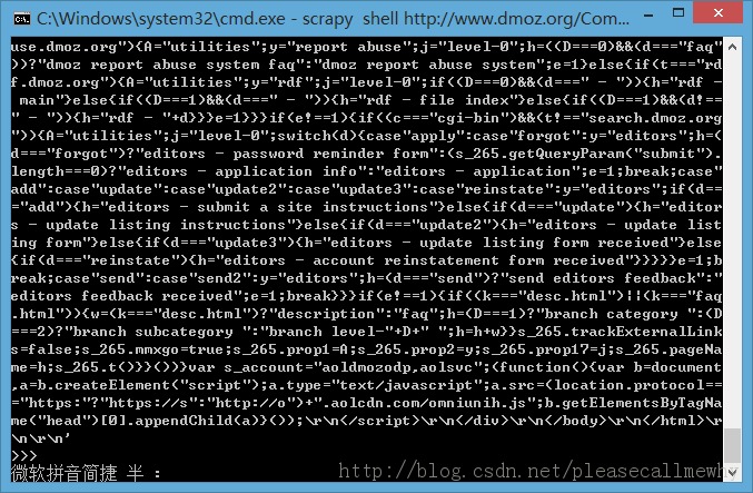 零基礎寫python爬蟲之使用Scrapy框架編寫爬蟲