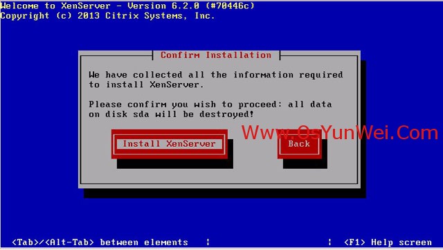 linux XenServer 6.2安裝圖解教程