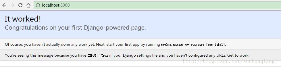 Python之Web框架Django項目搭建全過程