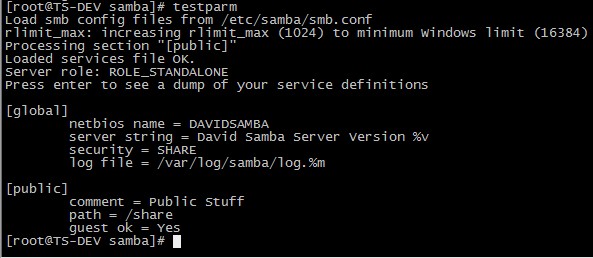 CentOS 6.3下Samba服務器的安裝與配置