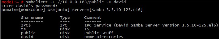 CentOS 6.3下Samba服務器的安裝與配置