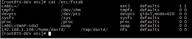 Linux NFS服務器的安裝與配置