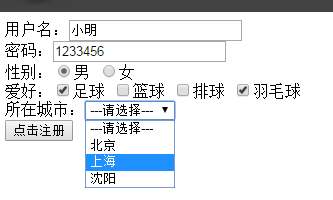 Servlet的5種方式實現表單提交（注冊小功能），后臺獲取表單數據實例