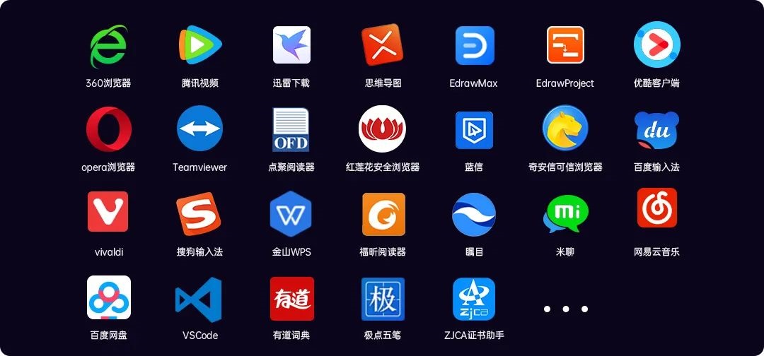 優(yōu)麒麟 20.10 新增優(yōu)酷、迅雷等第三方軟件，還準(zhǔn)備兼容運(yùn)行 Windows 應(yīng)用