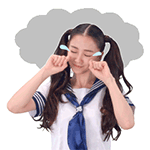 angelababy水手服表情 angelababy微信gif表情
