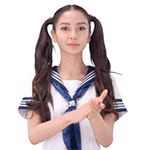 angelababy水手服表情 angelababy微信gif表情
