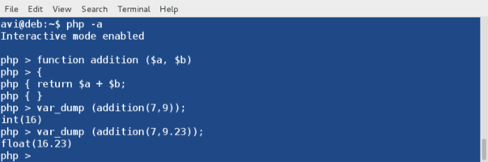 如何通過Linux命令行使用和運行PHP腳本