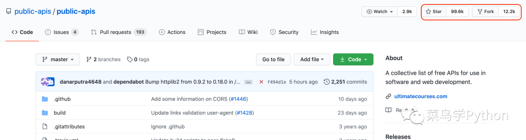 GitHub上十大很火的Python項目，最后一個竟然是它！