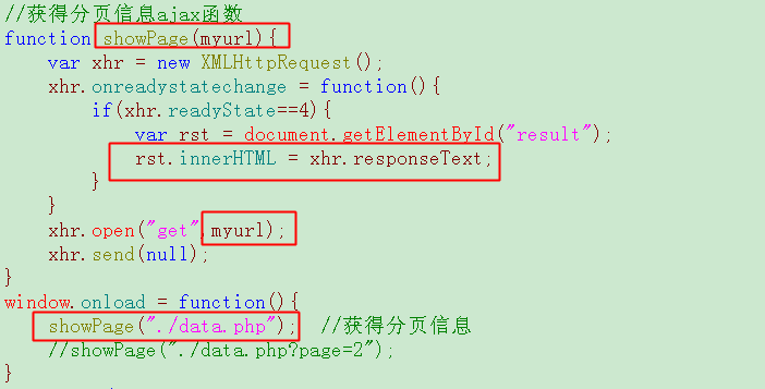 php+ajax實現無刷新分頁