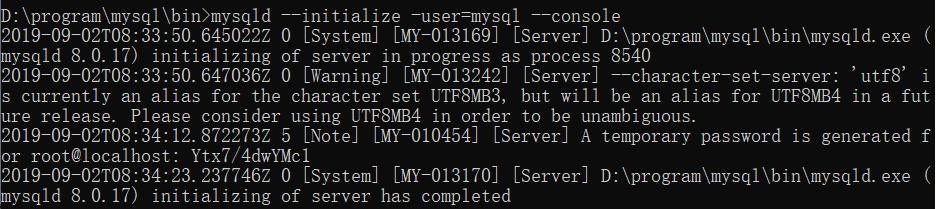 Windows10下安裝解壓版MySQL教程圖文詳解