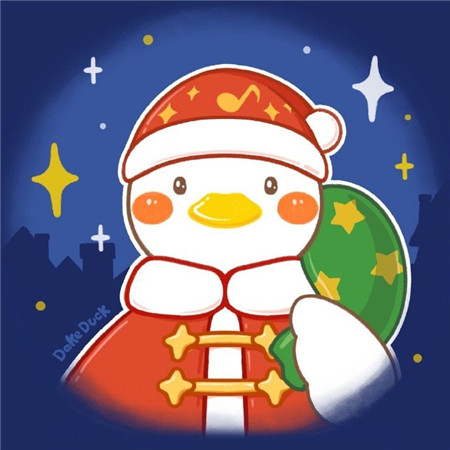 2020圣誕節超級可愛的卡通素材 我的快樂望你常在