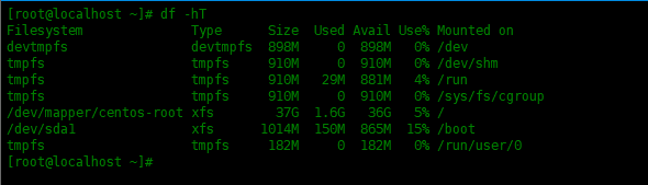 Linux中監控磁盤分區和使用情況的幾個工具
