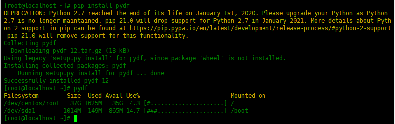Linux中監控磁盤分區和使用情況的幾個工具