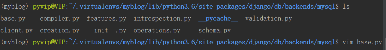 django2.2版本連接mysql數(shù)據(jù)庫(kù)的方法
