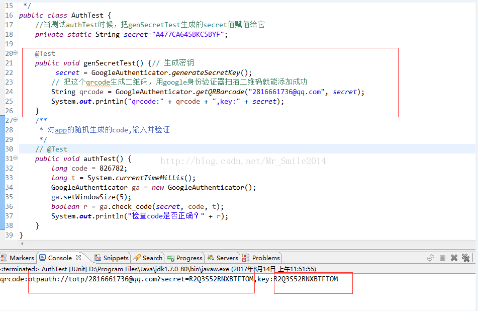 java使用google身份驗證器實現動態口令驗證的示例