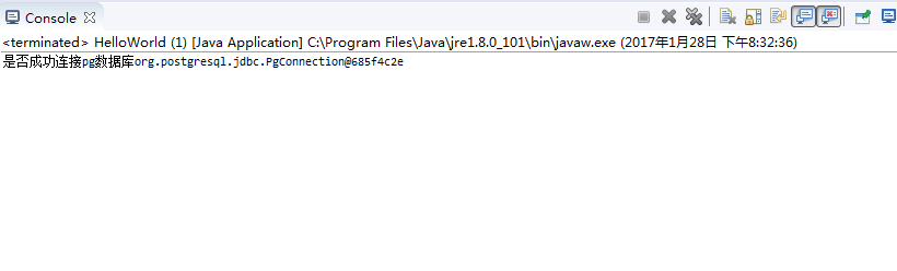 Java連接postgresql數(shù)據(jù)庫的示例代碼
