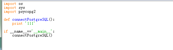 Python中用psycopg2模塊操作PostgreSQL方法