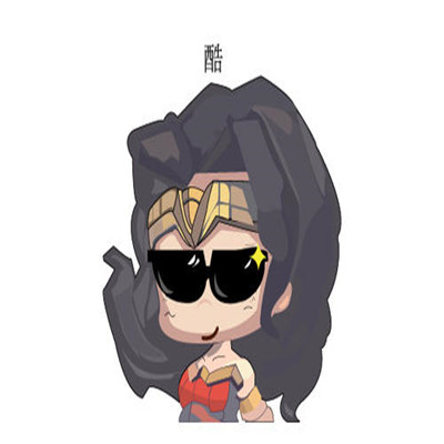 DC神奇女俠的卡通表情包 神奇女俠1984是DC的還是漫威的