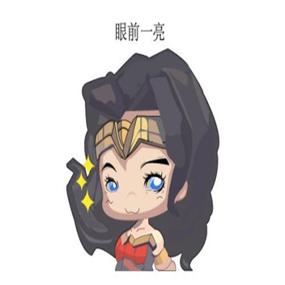 DC神奇女俠的卡通表情包 神奇女俠1984是DC的還是漫威的