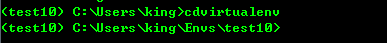 windows下Virtualenvwrapper安裝教程