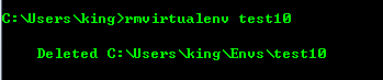 windows下Virtualenvwrapper安裝教程
