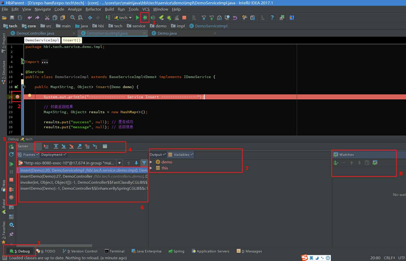 在Intellij IDEA中使用Debug(圖文教程)