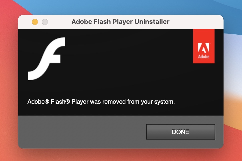 Adobe 強烈建議立即刪除 Flash Player ，蘋果 macOS 電腦如何卸載