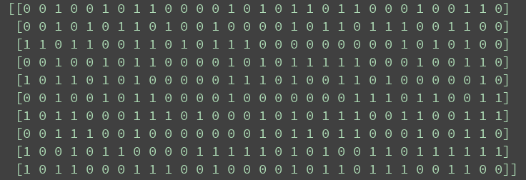 Python實現簡單遺傳算法(SGA)