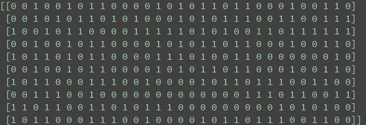 Python實現簡單遺傳算法(SGA)