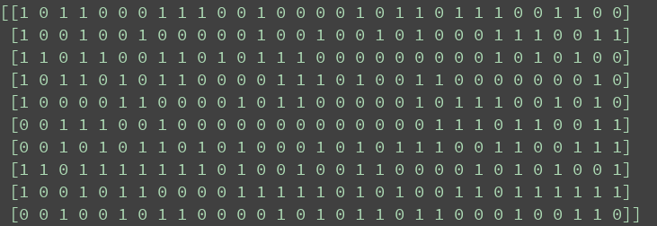 Python實現簡單遺傳算法(SGA)