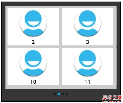 Android中實(shí)現(xiàn)多行、水平滾動(dòng)的分頁(yè)的Gridview實(shí)例源碼